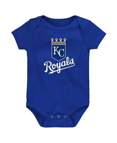 Outerstuff Babies' Newborn And Infant Boys And Girls Royal Kansas City Royals Primary Team Logo Bodysuit