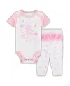 Outerstuff Newborn And Infant Boys And Girls White And Pink St. Louis Cardinals Spreading Love Bodysuit And Tut In White,pink