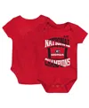 Outerstuff Infant Boys And Girls Red Georgia Bulldogs College Football Playoff 2022 National Champions Bodysuit In Red
