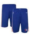 Outerstuff Nike Big Boys And Girls Royal Philadelphia 76ers Swingman Performance Shorts Â Icon Edition In Royal