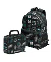 Outerstuff Philadelphia Eagles Backpack And Lunchbox Set In Black