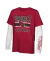 Outerstuff Preschool 2-piece Arizona Cardinals In The Mix T-shirt Combo Set In Cardinal