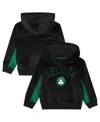Outerstuff Preschool Black Boston Celtics Velour Hoodie In Black