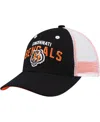 Outerstuff Preschool Black Cincinnati Bengals Core Lockup Trucker Adjustable Hat In Black