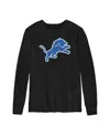 Outerstuff Preschool Black Detroit Lions Primary Logo Long Sleeve T-shirt In Black