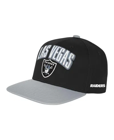 Outerstuff Kids' Preschool Black Las Vegas Raiders Essentials Adjustable Hat