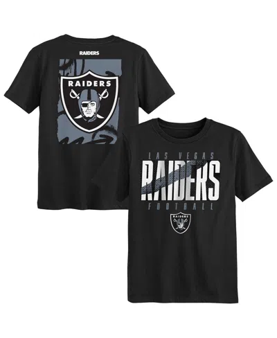 Outerstuff Kids' Preschool Black Las Vegas Raiders Posterize T-shirt