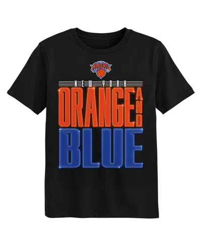 Outerstuff Kids' Preschool Black New York Knicks Marquee T-shirt
