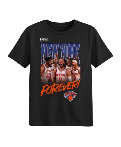 Outerstuff Kids' Preschool Black New York Knicks Ny Forever T-shirt