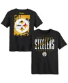 Outerstuff Preschool Black Pittsburgh Steelers Posterize T-shirt In Black