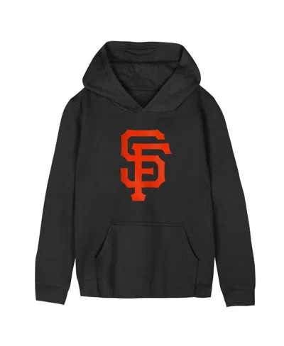 Outerstuff Kids' Preschool Black San Francisco Giants Primary Logo Fleece Hoodie