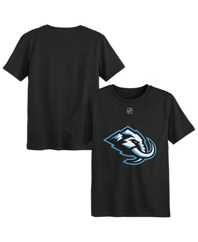 Outerstuff Kids' Preschool Black Utah Mammoth Primary Logo T-shirt