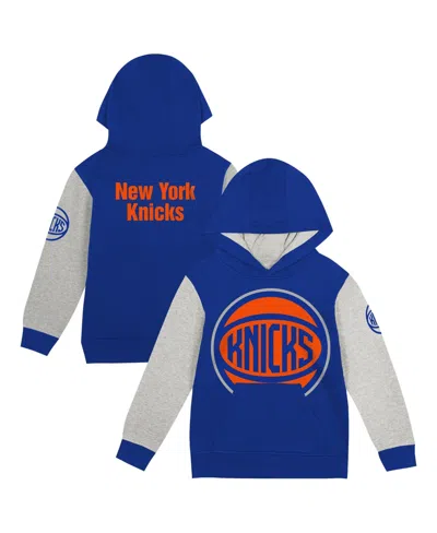 Outerstuff Kids' Preschool Blue New York Knicks Fair Catch Hoodie