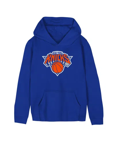 Outerstuff Kids' Preschool Blue New York Knicks Primary Logo Hoodie