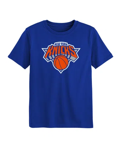 Outerstuff Kids' Preschool Blue New York Knicks Primary Logo T-shirt