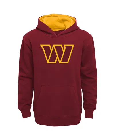 Outerstuff Babies' Preschool Boys And Girls Burgundy Washington Commanders Prime Pullover Hoodie