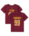 Outerstuff Infant Boys And Girls Chase Young Burgundy Washington Commanders Mainliner Player Name And Number Bo In Burgundy