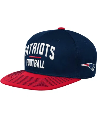 Outerstuff Babies' Preschool Boys And Girls Navy New England Patriots Lockup Snapback Hat