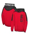 Outerstuff Preschool Boys And Girls Red Chicago Bulls Post-up Full-zip Hoodie In Red