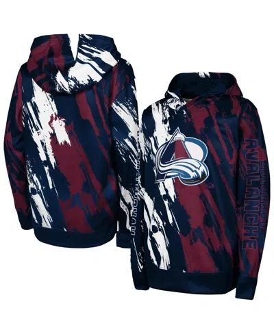 Outerstuff Kids' Preschool Burgundy Colorado Avalanche Master Snipe Pullover Hoodie