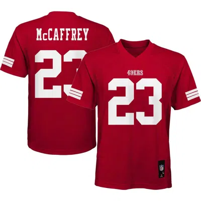 Outerstuff Kids'  Preschool Christian Mccaffrey Scarlet San Francisco 49ers Replica Player Jersey In Red