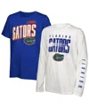 Outerstuff Preschool Florida Gators Mix 3-in-1 Combo T-shirt Set In Blue