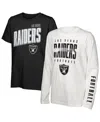Outerstuff Preschool Las Vegas Raiders The Mix Combo T-shirt Set In Multi
