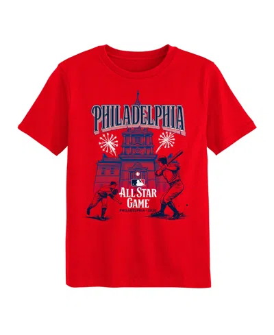 Outerstuff Kids' Preschool Red 2026 Mlb All-star Game Independence Hall T-shirt