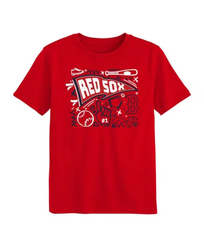 Outerstuff Kids' Preschool Red Boston Red Sox Ball Park Fun T-shirt