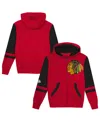 Outerstuff Big Boys And Girls Red Chicago Blackhawks Face Off Full-zip Hoodie In Red