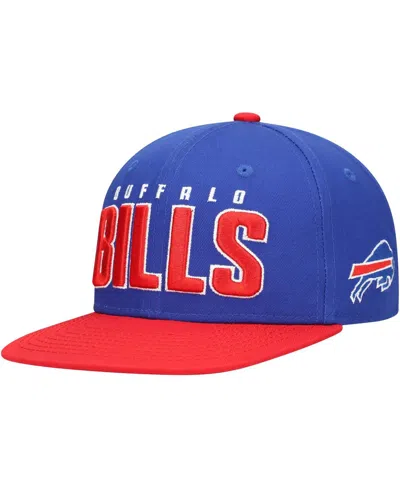 Outerstuff Kids' Preschool Royal/red Buffalo Bills Lock Up Snapback Hat In Blue