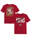 Outerstuff Preschool Scarlet San Francisco 49ers Posterize T-shirt In Red