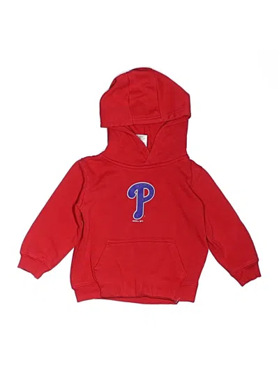 Pre-owned Outerstuff Kids' Pullover Hoodie In Red