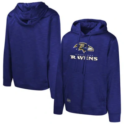 Outerstuff Purple Baltimore Ravens Streak Fleece Pullover Hoodie