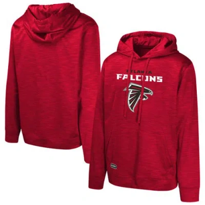 Outerstuff Red Atlanta Falcons Streak Fleece Pullover Hoodie