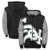 OUTERSTUFF TODDLER BLACK CHICAGO WHITE SOX POSTCARD FULL-ZIP HOODIE