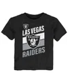 Outerstuff Toddler Black Las Vegas Raiders Teamwork T-shirt In Black