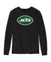 Outerstuff Toddler Black New York Jets Primary Logo Long Sleeve T-shirt In Black