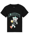 Outerstuff Toddler Black New York Liberty Ellie Dribble T-shirt In Black