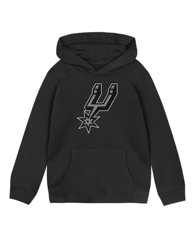 Outerstuff Babies' Toddler Black San Antonio Spurs Primary Logo Hoodie