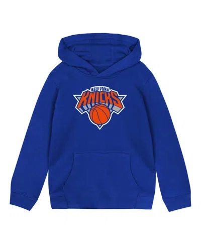Outerstuff Babies' Toddler Blue New York Knicks Primary Logo Hoodie