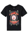 Outerstuff Toddler Boys And Girls Black San Francisco Giants Special Event T-shirt In Black