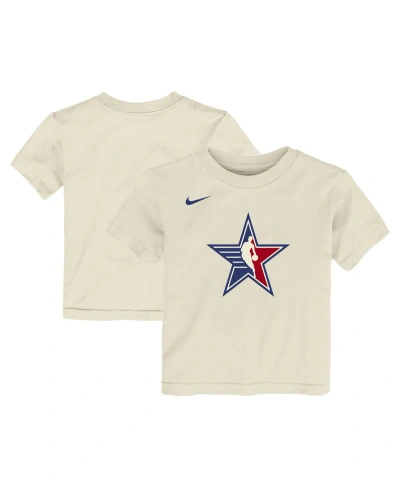 Outerstuff Babies' Toddler Boys And Girls Cream 2024 Nba All-star Game Essential T-shirt