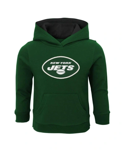 Outerstuff Babies' Toddler Boys And Girls Green New York Jets Prime Pullover Hoodie