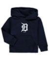 OUTERSTUFF TODDLER BOYS AND GIRLS NAVY DETROIT TIGERS PRIMARY LOGO PULLOVER HOODIE