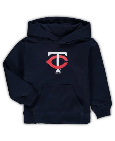 Outerstuff Babies' Toddler Boys And Girls Navy Minnesota Twins Primary Logo Pullover Hoodie