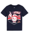 Outerstuff Toddler Boys And Girls Navy St. Louis Cardinals Ball Boy T-shirt In Navy
