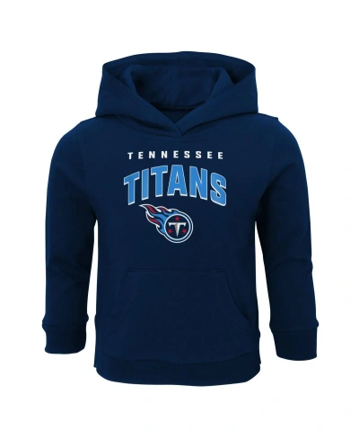 Outerstuff Babies' Toddler Boys And Girls Navy Tennessee Titans Stadium Classic Pullover Hoodie