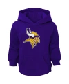 OUTERSTUFF TODDLER BOYS AND GIRLS PURPLE MINNESOTA VIKINGS LOGO PULLOVER HOODIE