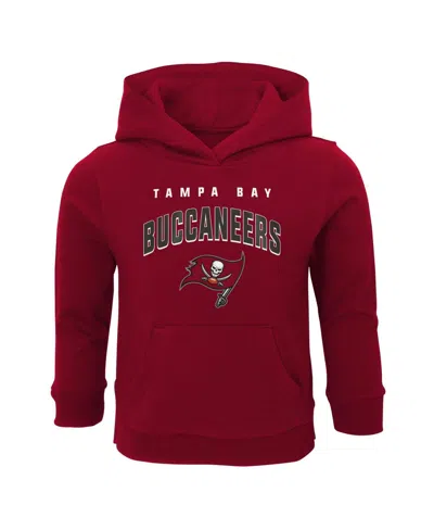 Outerstuff Babies' Toddler Boys And Girls Red Tampa Bay Buccaneers Stadium Classic Pullover Hoodie